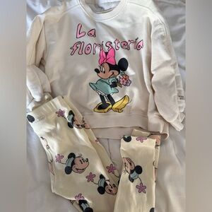 Zara Minnie Mouse Set